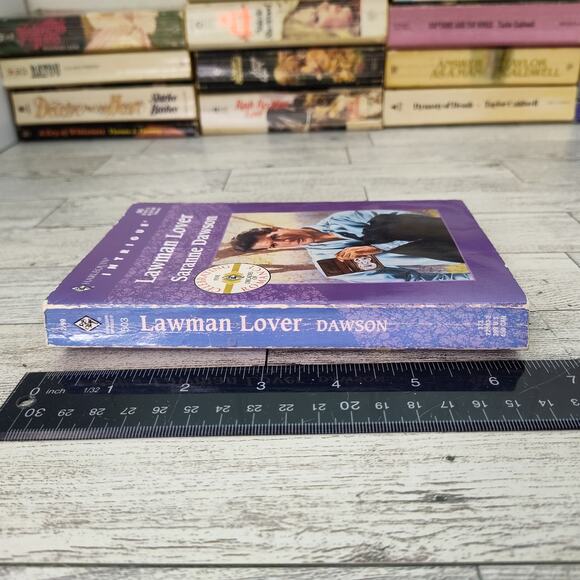 Lawman Lover by Saranne Dawson 1999 Harlequin‎ Intrugue Romance Paperback - Picture 5 of 12